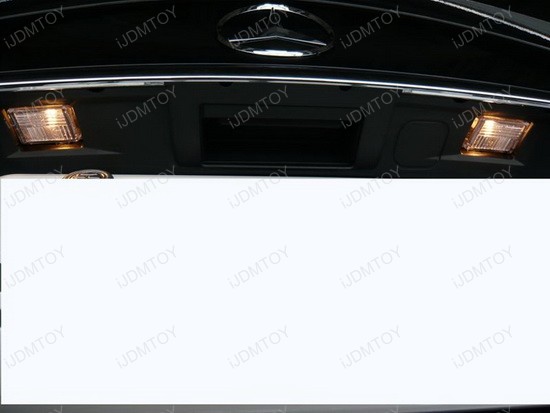 Mercedes - C350 - error - free - led - license - plate - lights - 1